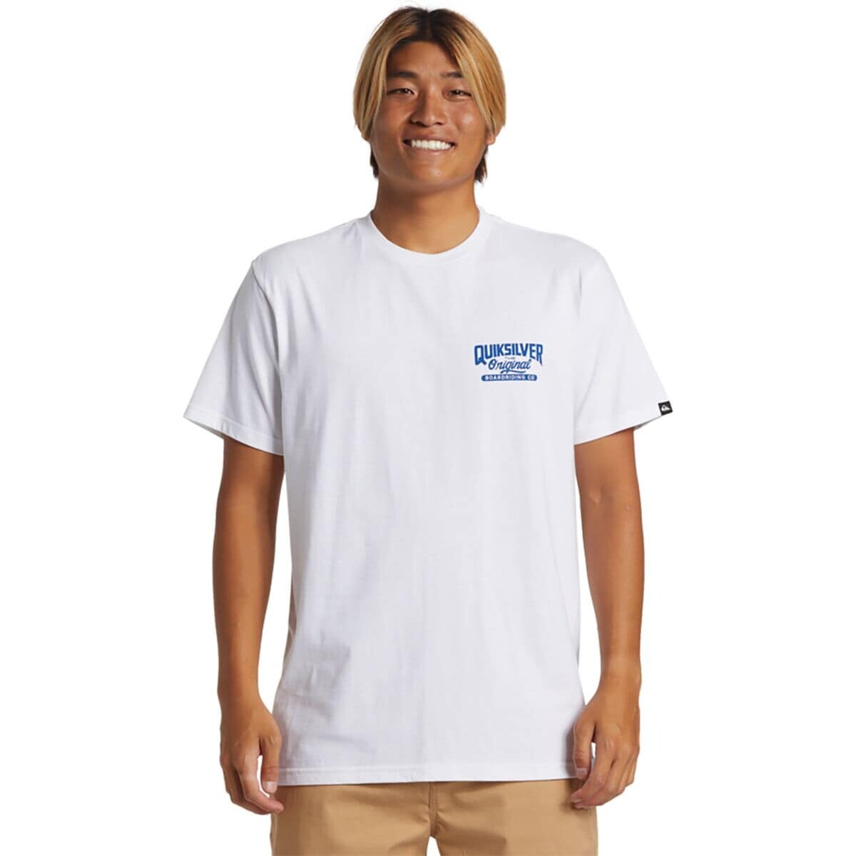 

Рубашка с оригинальным скриптом mt0 Quiksilver, белый