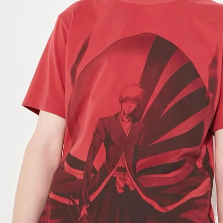 UNIQLO Футболка BLEACH SS23 Unisex Agate Red — фото 4