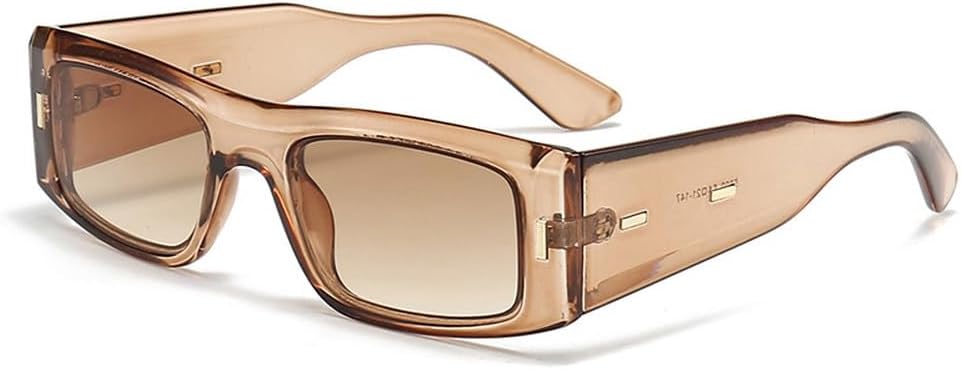 

Модные солнцезащитные очки с заклепками для женщин, ретро, ​​сине-зеленые, с защитой от УФ-излучения UV400; модные солнцезащитные очки с градиентным переходом цвета для мужчин TKKTLLT, Tea Tea Gradient