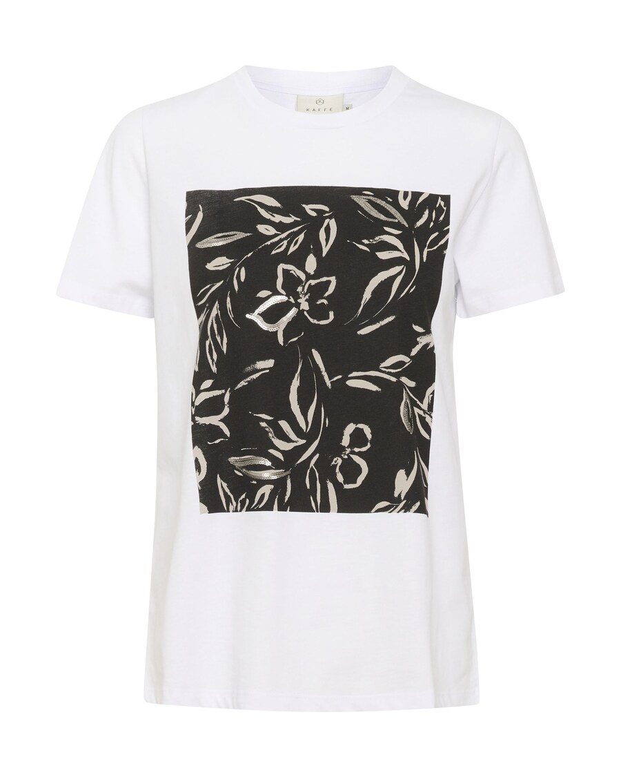 

Футболка Kaffe Shirt Sandra, белый