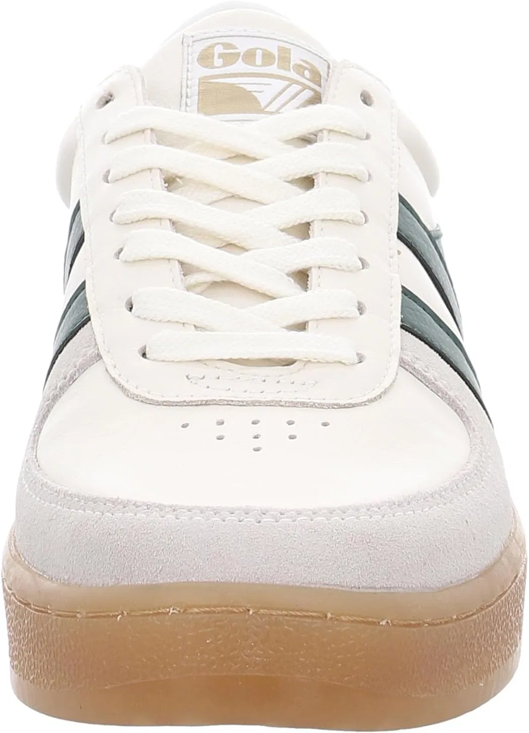 Мужские кроссовки Gola Elite Grandslam, Off White Evergreen Gum — фото 4