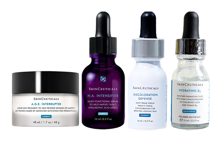 SKINCEUTICALS AGE Face Cream+Purple Rice Serums Box Skincare Set для осветления, подтяжки и антиоксидантной защиты — фото 3