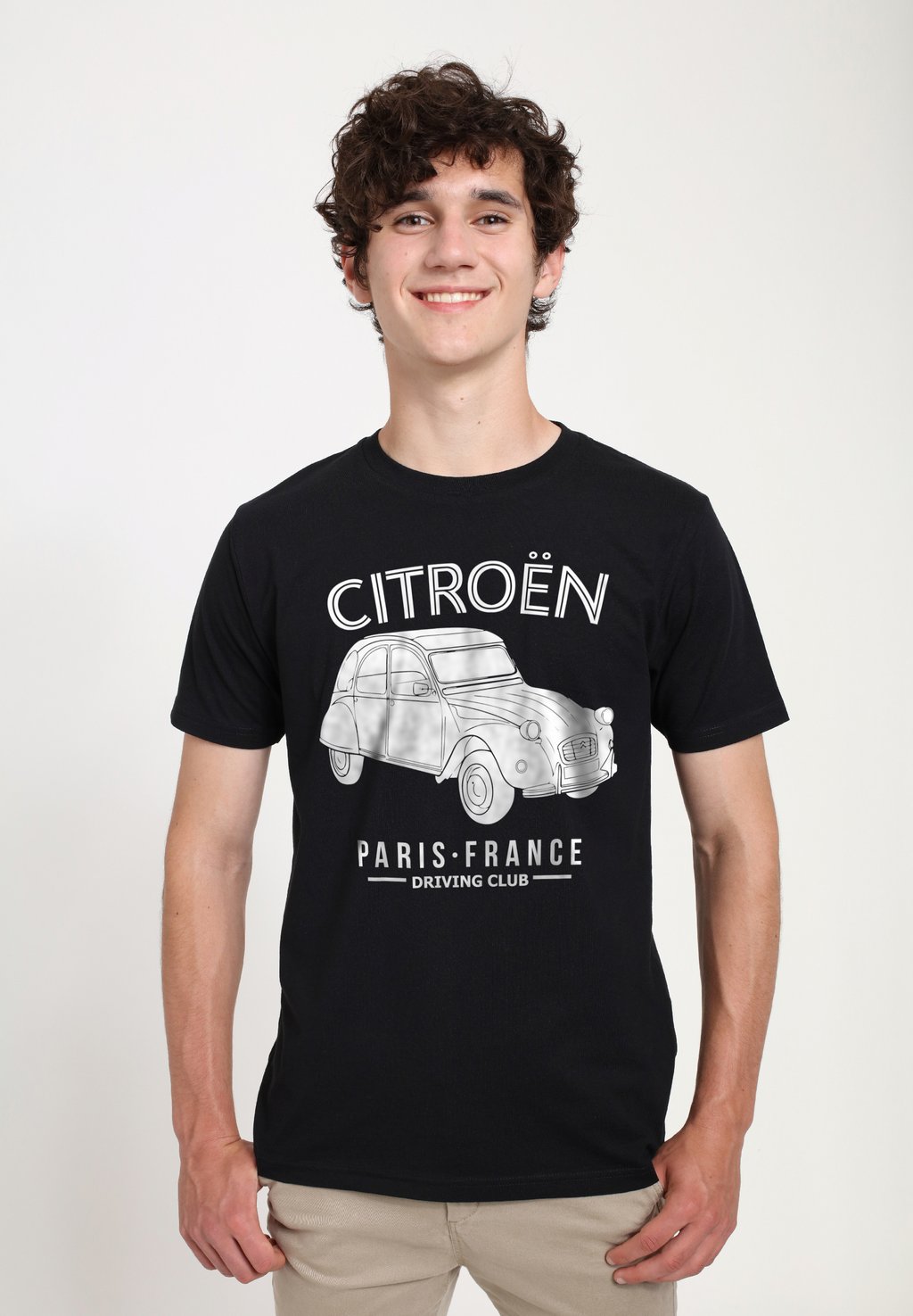 

Футболка с принтом CITROEN DRIVING PARIS FRANCE Henry Tiger, черный
