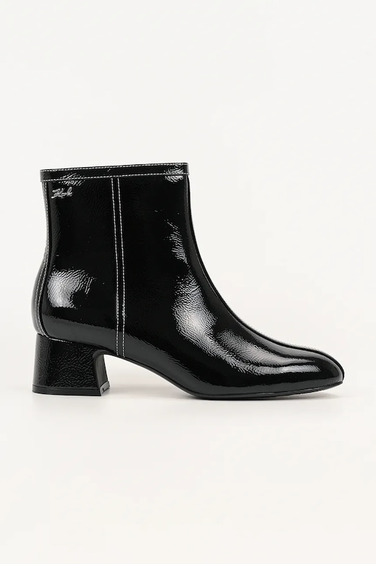 Кожаные ботинки BONNIE Karl Lagerfeld, черный