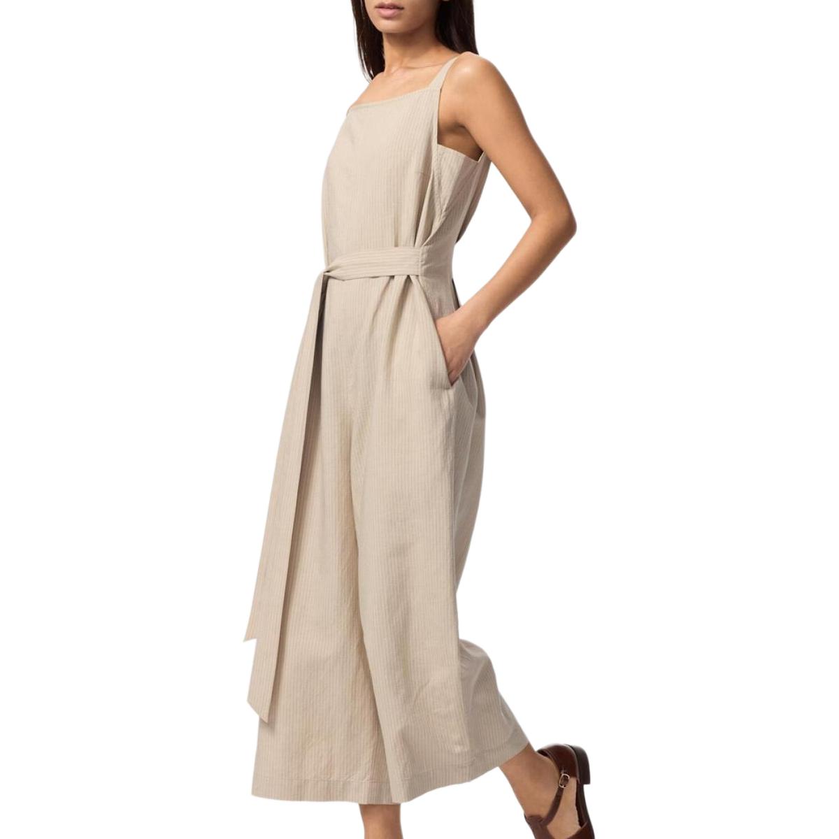 

Комбинезон Women's Light Beige UNIQLO, светло-бежевый