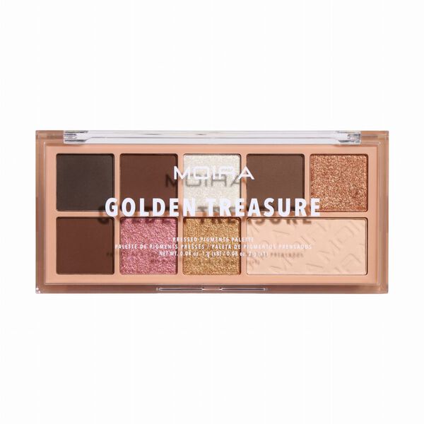 

Палитра теней для век Golden Treasure, 10 г Moira Pigment