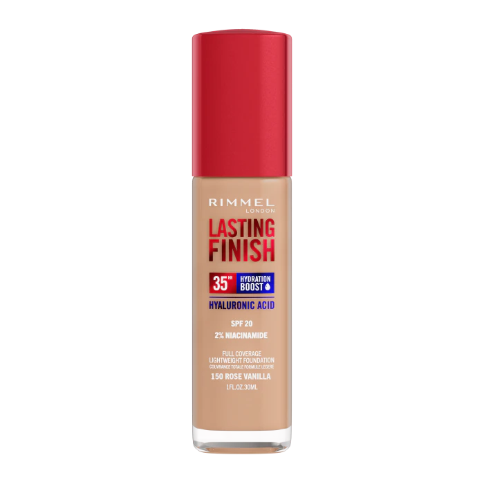 

Тональная основа Lasting Finish 35H Base de Maquillaje Rimmel, 150 Rose Vainilla