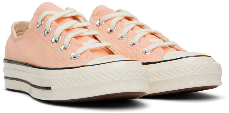 Розовые кроссовки Converse Chuck 70 — фото 4