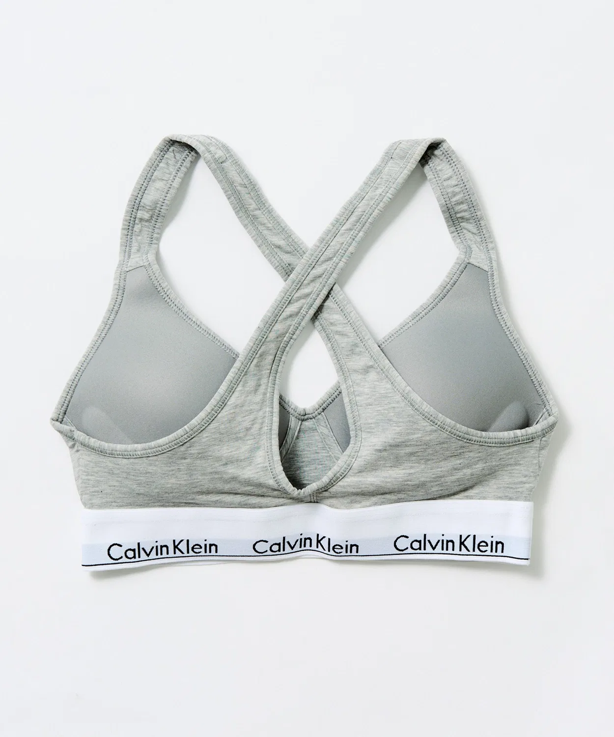 Бра Calvin Klein Modern Cotton хлопок с модалом и эластаном, чёрный — фото 3
