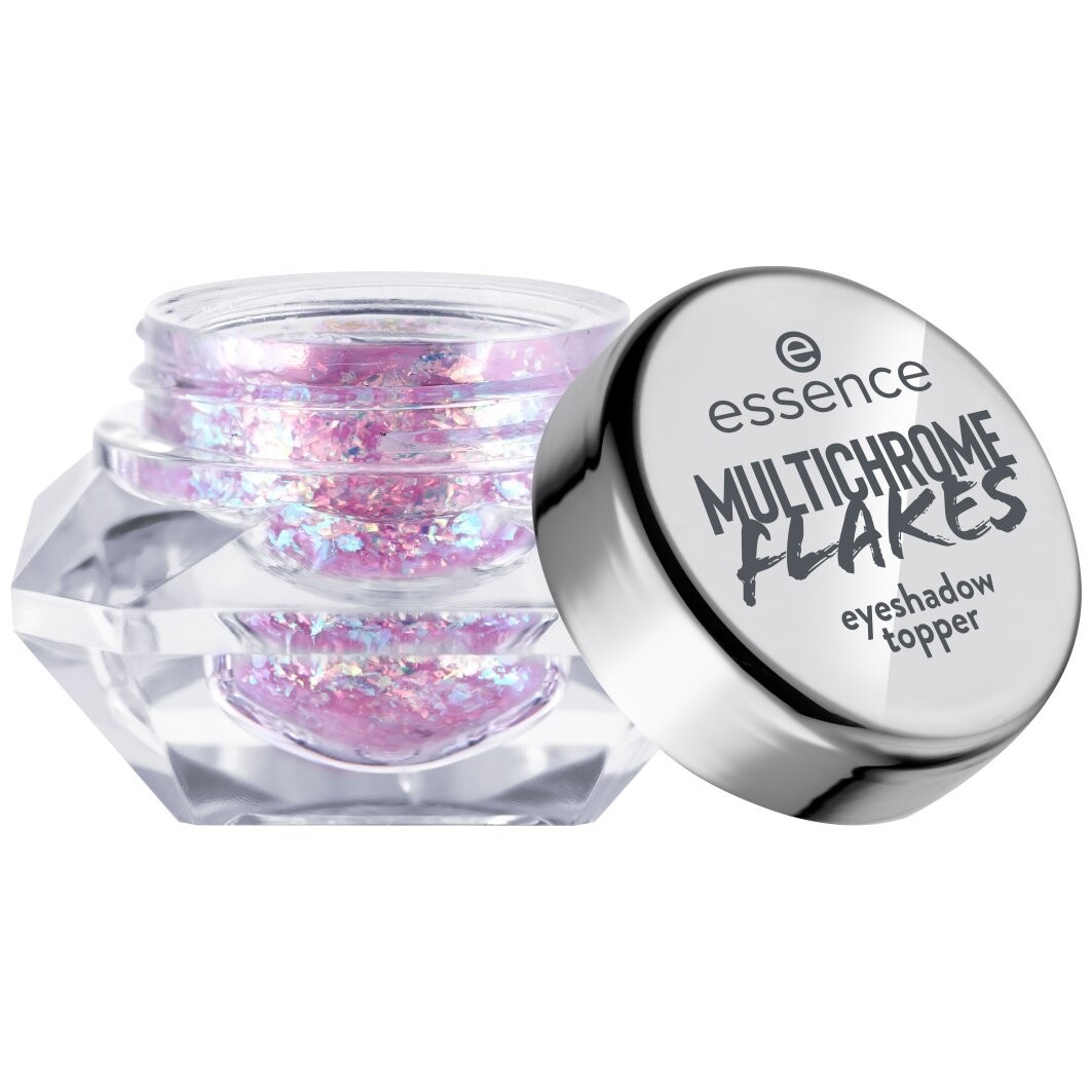

Тени для век multichrome flakes eyeshadow topper Essence, 02 - cosmic feelings, вес 2 гр.