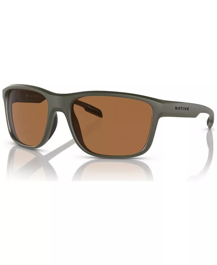 

Мужские поляризованные солнцезащитные очки Native Gorge, Polar XD9040 Native Eyewear, зеленый