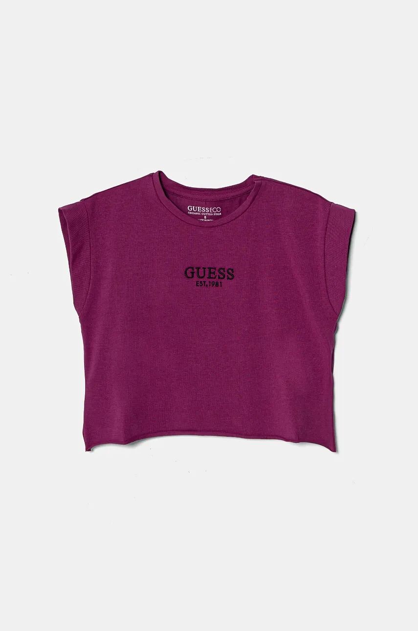 

Guess детскую футболку, фиолетовый