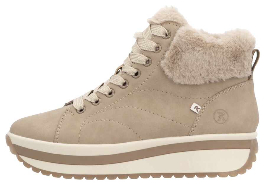 Высокие кроссовки Rieker, Beige — фото 4