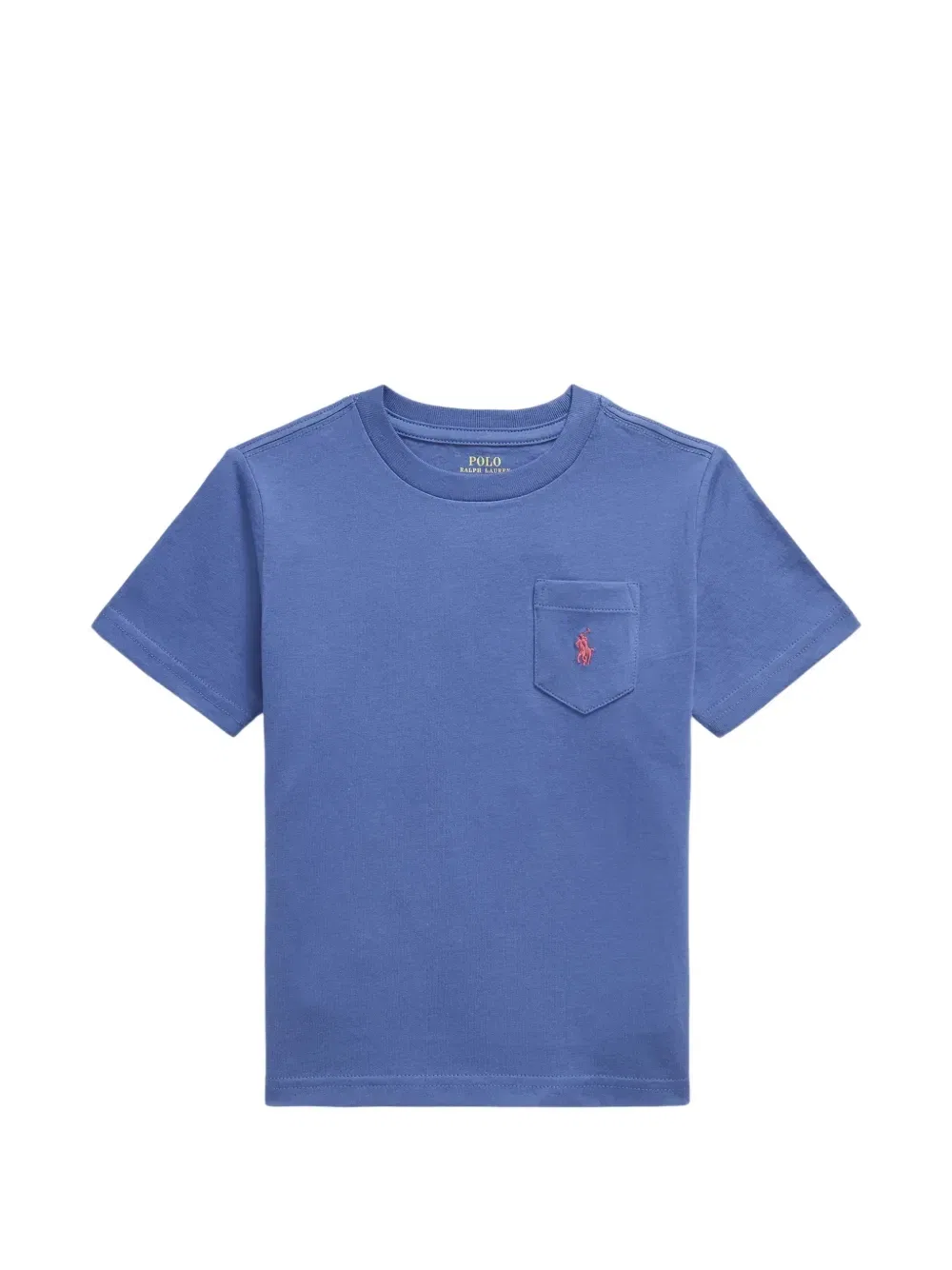 Футболка с вышивкой Polo Pony Polo Ralph Lauren Kids, синий