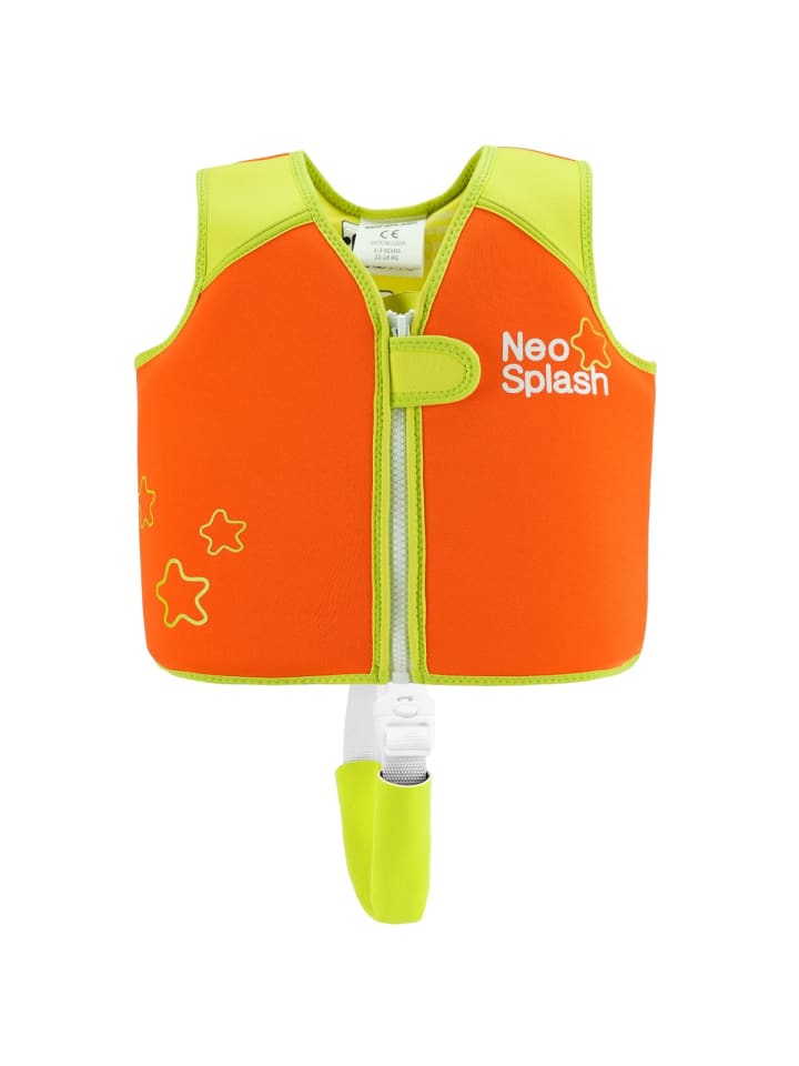 

COFI 1453 Детский неопреновый спасательный жилет, обеспечивающий комфорт и плавучесть, оранжевого цвета