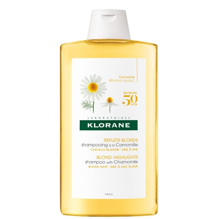 

Шампунь Champú A La Camomila Reflejos Dorados Klorane, 400 ml