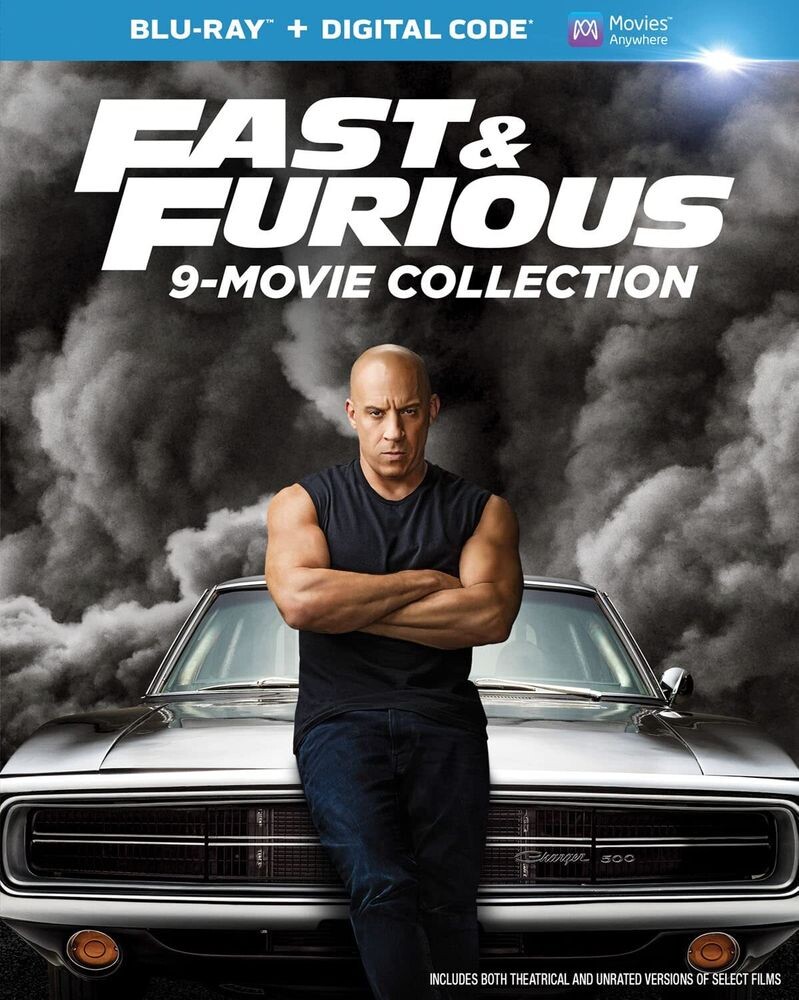 

Диск Blu-ray Fast & Furious 9-Movie Collection