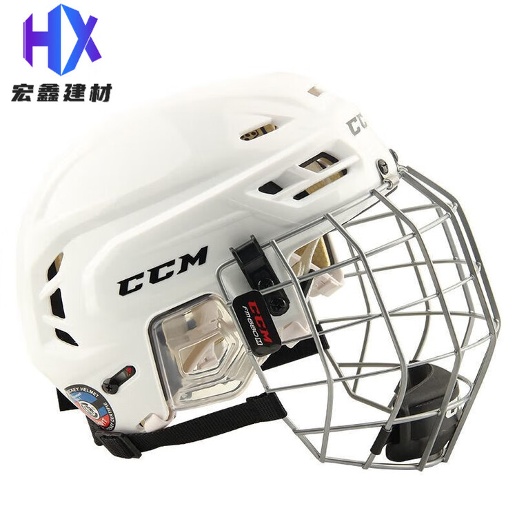 

CCM Шлем Ice Ball для хоккея на траве и роликовых коньков, белый, XL, обхват головы 60-64 см