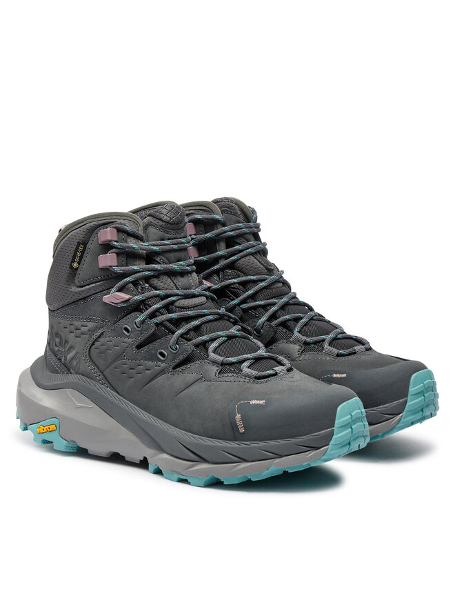 Треккинговые кроссовки Kaha 2 GTX GORE-TEX 1123156 Hoka, серый — фото 2