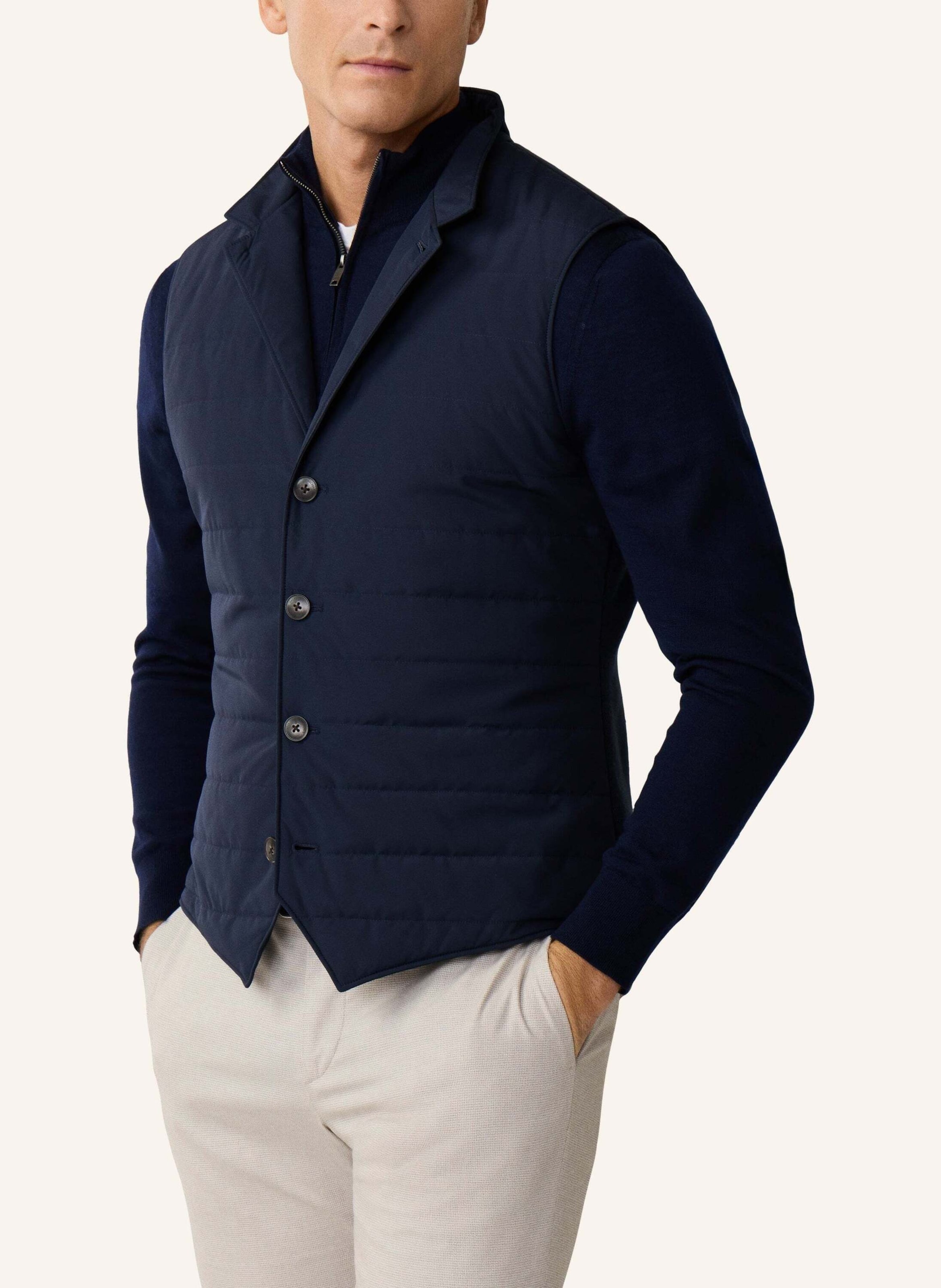 

Hackett London Жилет в цвете Navy