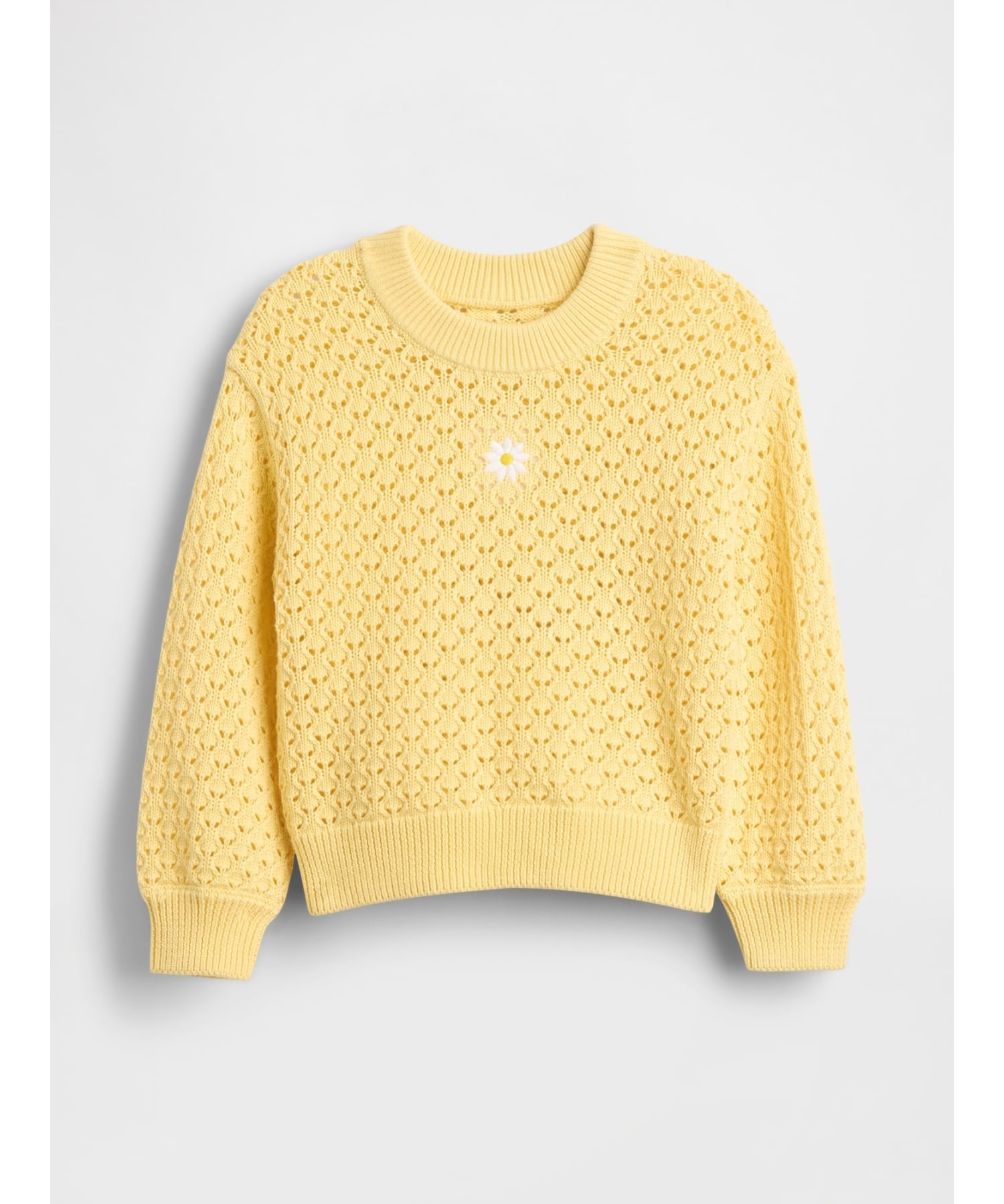 (K) Свитер с круглым вырезом (для малышей/младенцев) GAP, SPRING_YELLOW