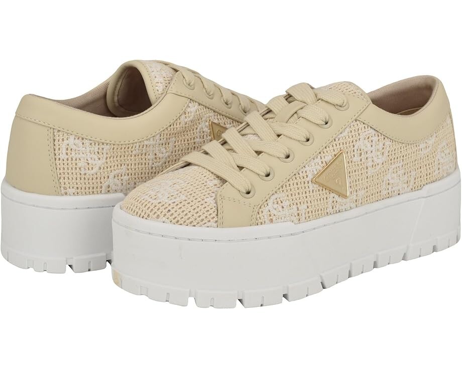 

Кроссовки GUESS Tesie, цвет Light Natural Logo