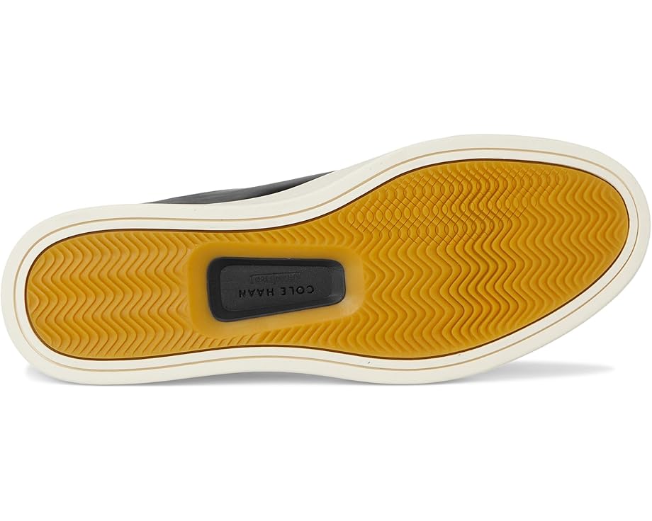 Кроссовки Cole Haan Grandpro Luxe Slip-On Sneakers, цвет Black/Ivory — фото 3