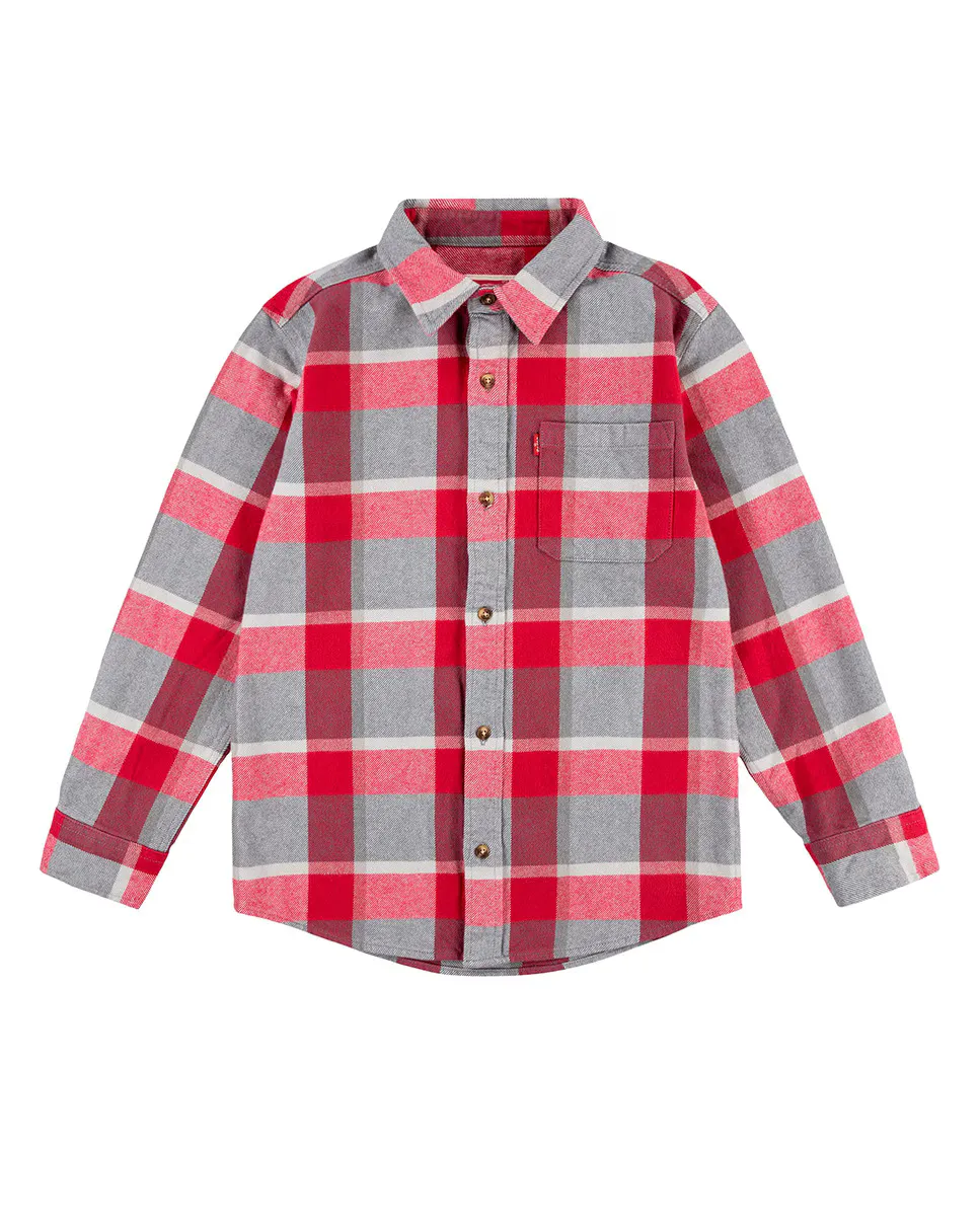 

Фланелевая рубашка для малышей Levi's, красный