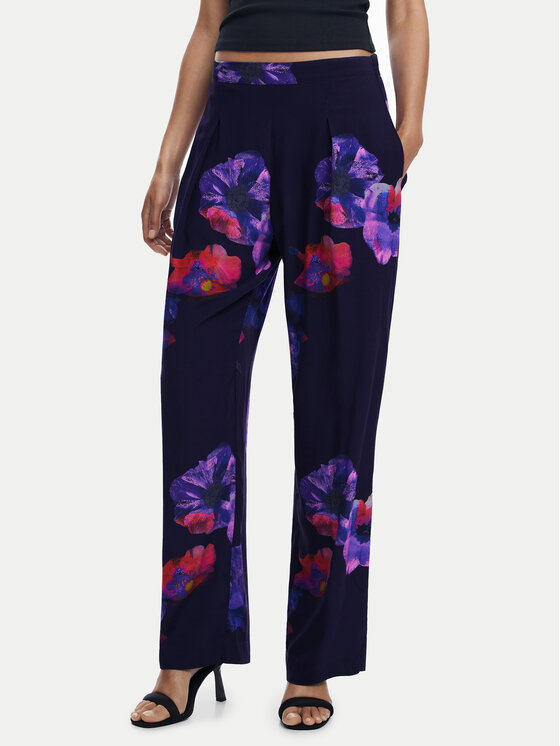 

Брюки свободного кроя 25SWPWX5 Desigual, черный