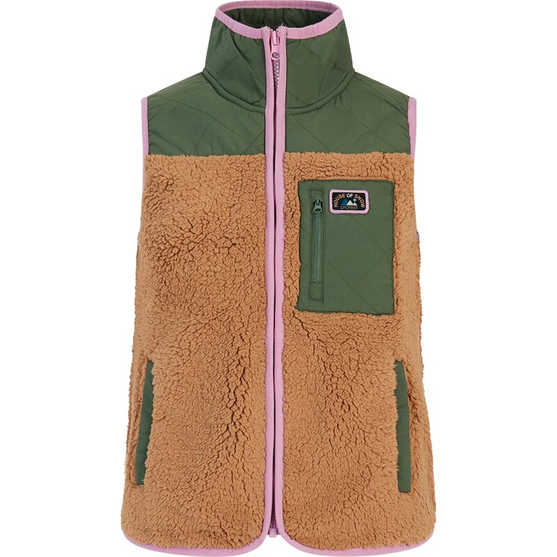 

Толстовка с капюшоном prttry Protest, цвет teddy brown