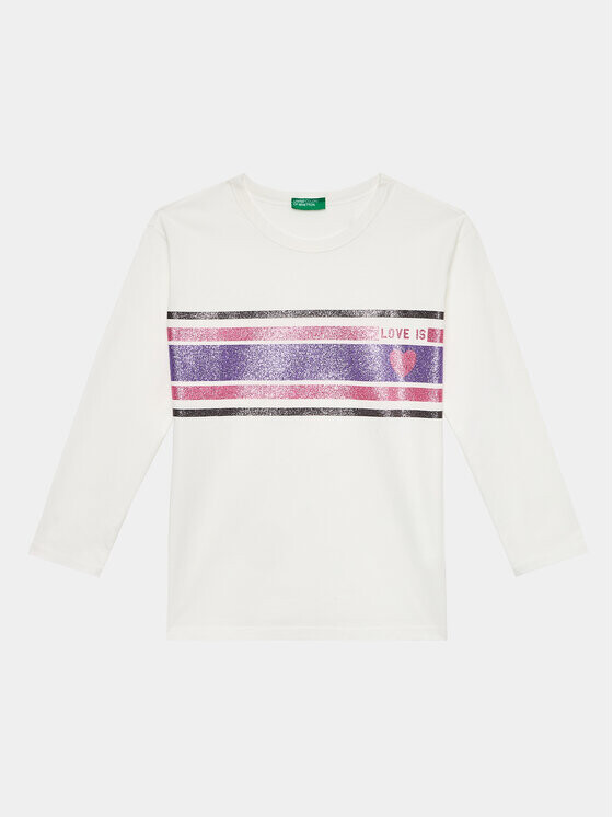

Блуза свободного кроя United Colors Of Benetton, белый