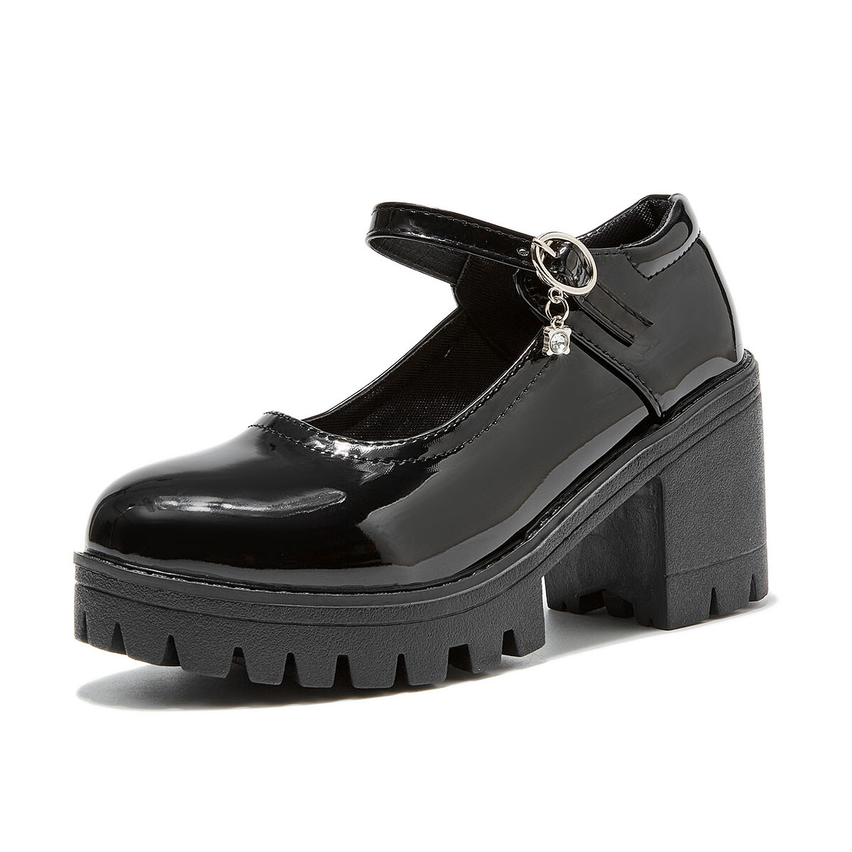 

Туфли Мэри Джейн женские Happy Dino, цвет Matte Black