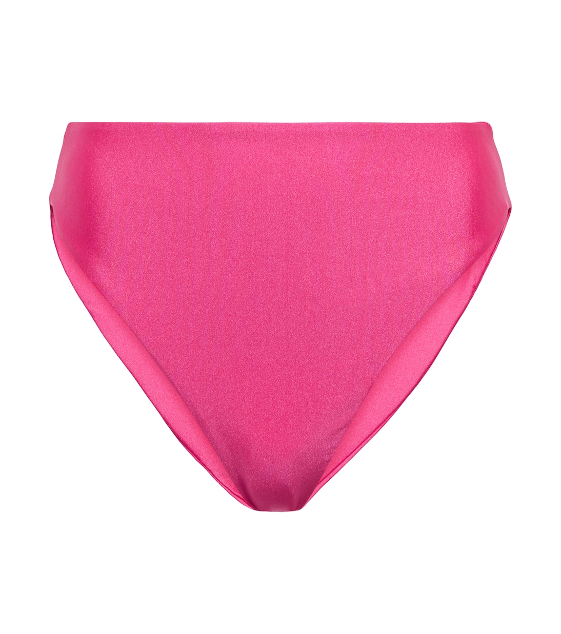 

Плавки бикини с высокой посадкой и наклонным лифом Jade Swim, Pink Sheen