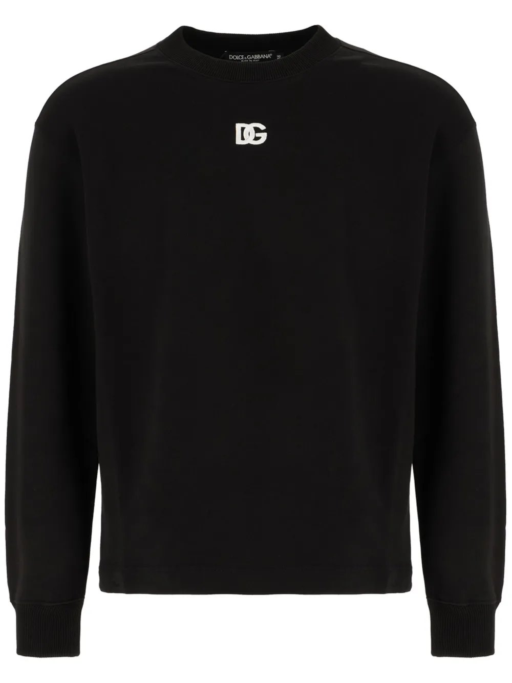 

Джемпер с вышивкой DG DOLCE & GABBANA, черный