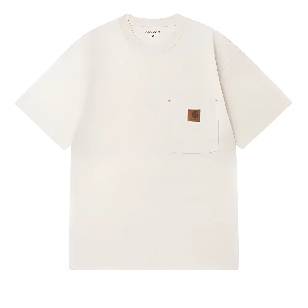 

Футболка с карманом eldon s/s Carhartt WIP, бежевый