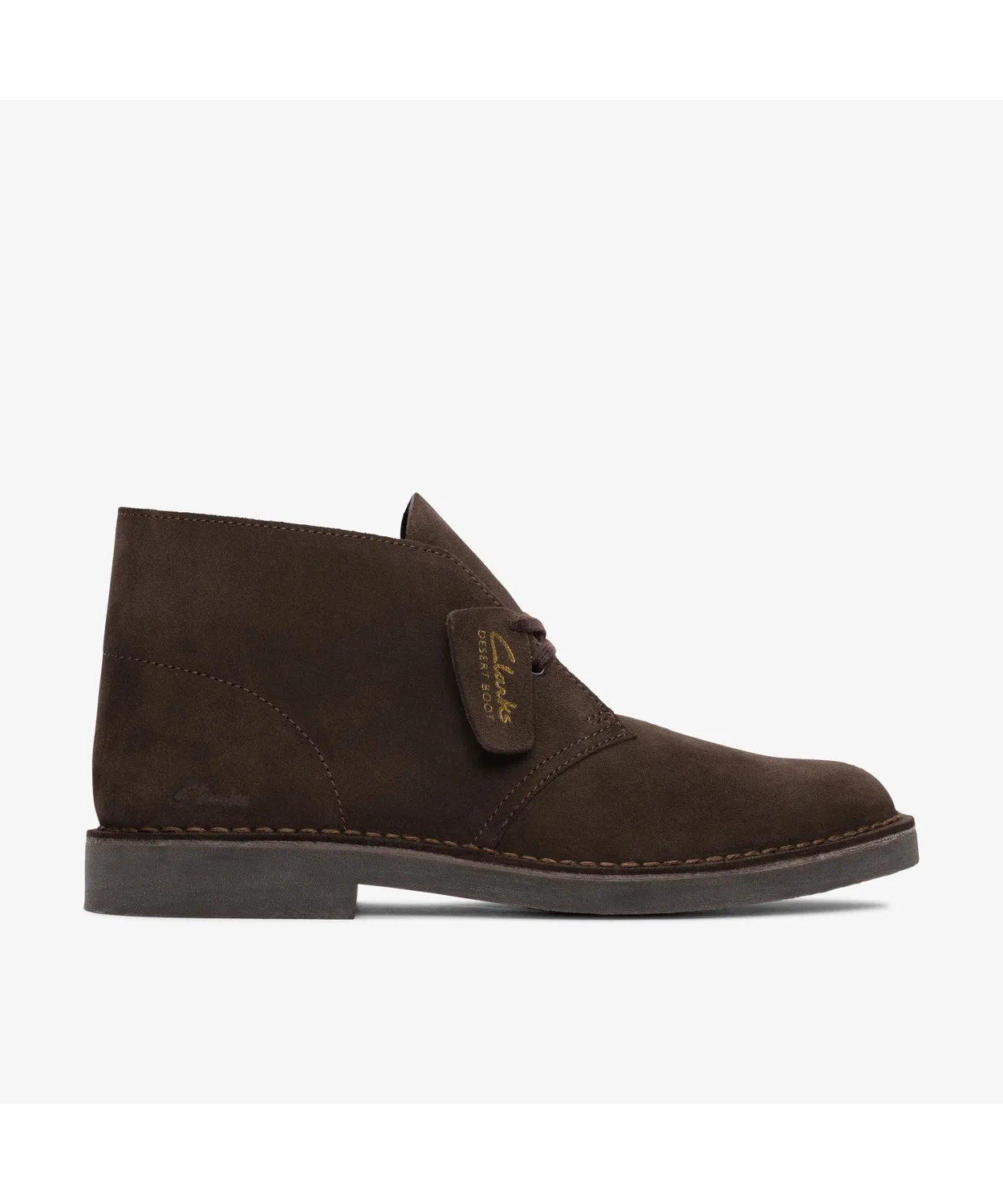 Ботинки Desert Boot Evo из замши, Clarks, темно-коричневый