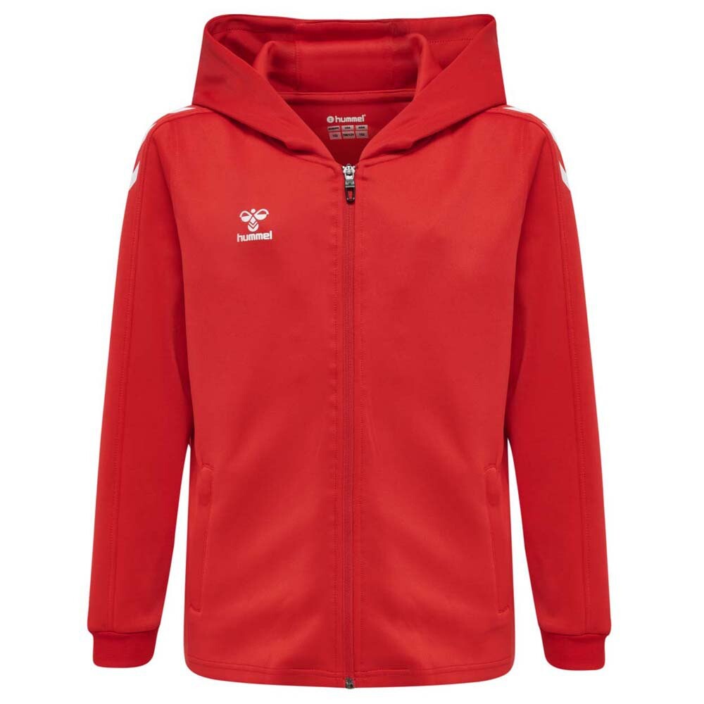 

Толстовка Hummel Core XK Poly Full Zip, красный