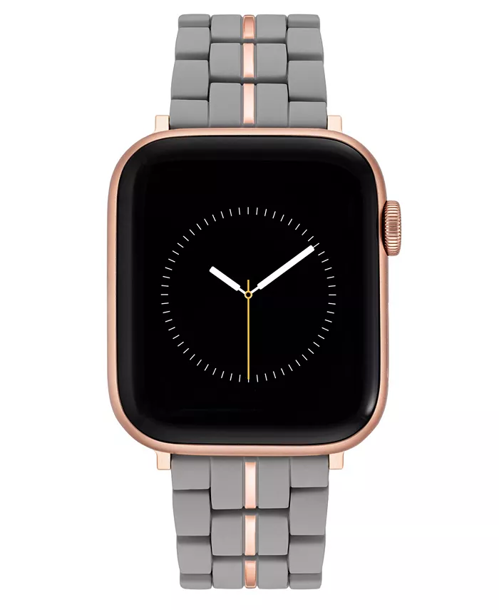 

Женский браслет с резиновыми звеньями для Apple Watch 42 мм (Series 10) и 38/40/41 мм Nine West, серый
