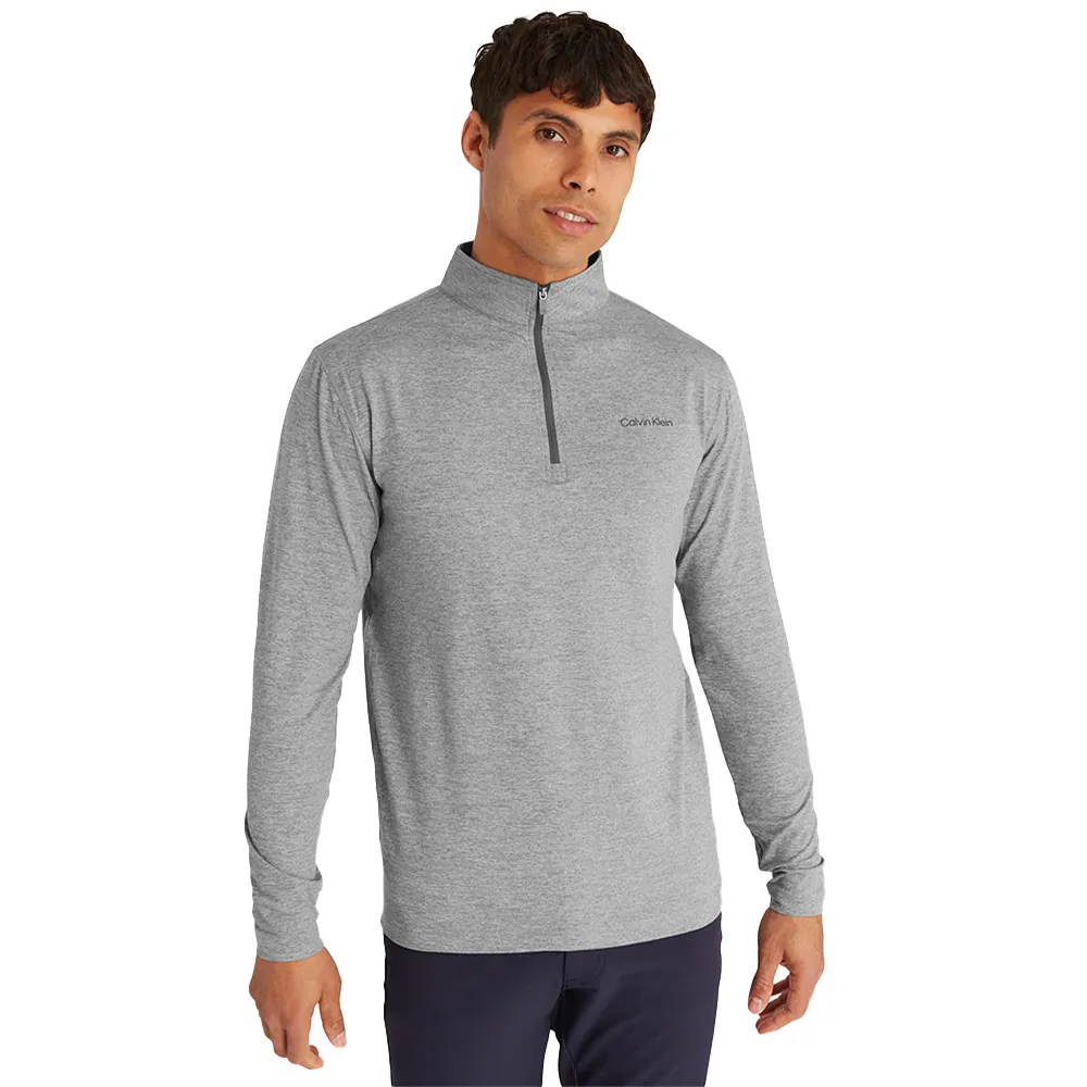 

Толстовка Calvin Klein Golf Newport half zip, серый
