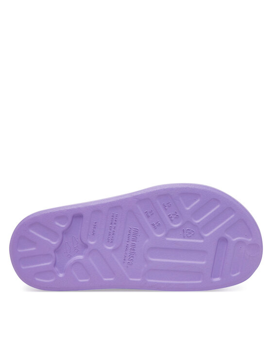 Шлепанцы Mini Melissa Free Print Slide Inf 35936 Melissa, фиолетовый — фото 4