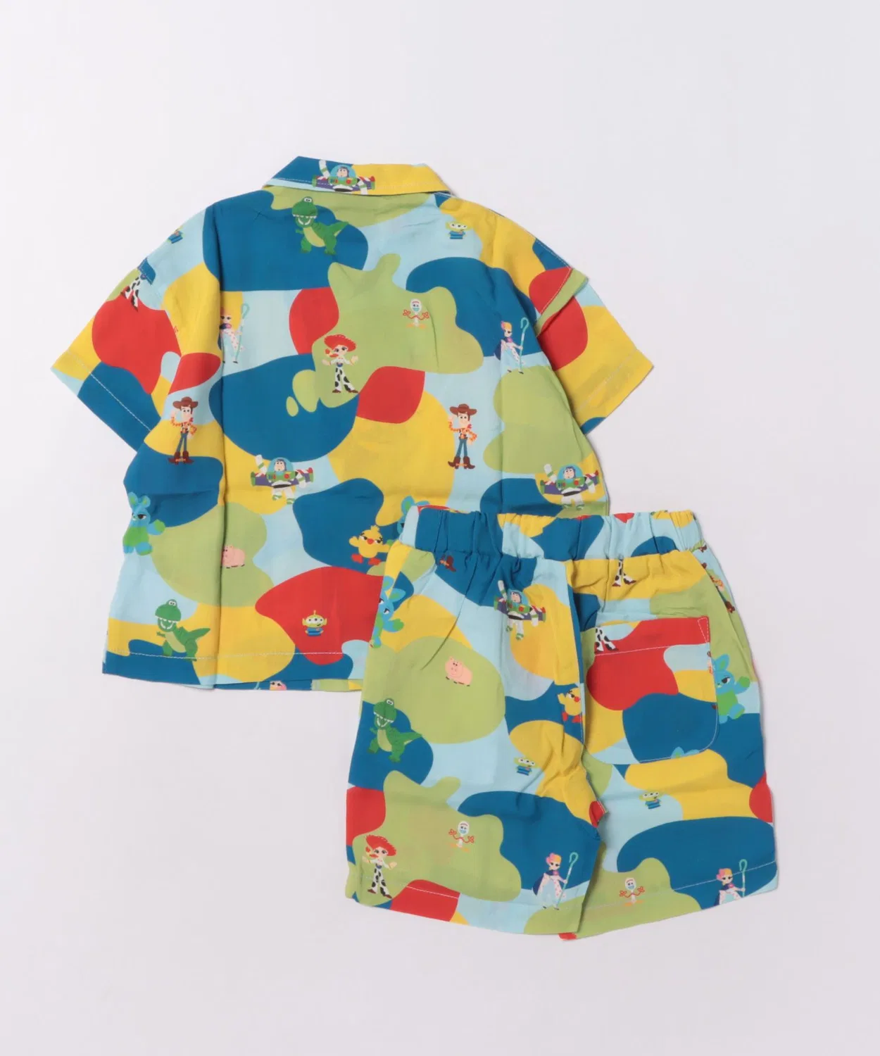 Комплект из рубашки и шорт Disney Toy Story POP Shirt Set Up, BABYDOLL, светло-голубой — фото 3