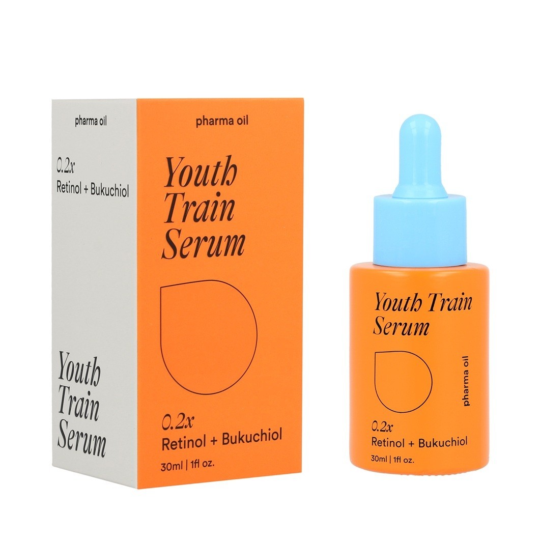 

Сыворотка для лица face serum youth train Pharma Oil, объем 30 мл.