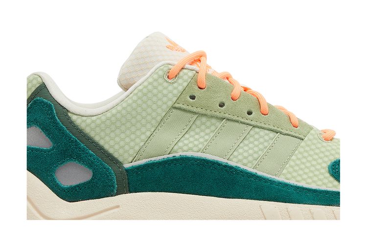 Кроссовки ZX 22 Boost 'Ecru Tint Core Green', зеленый — фото 2
