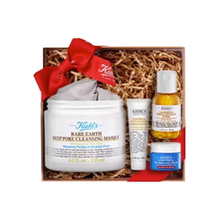 

Kiehl's Keyanshi limited edition white mud mask box набор для ухода за кожей увлажняющий, восстанавливающий, увлажняющий комплект из четырех предметов