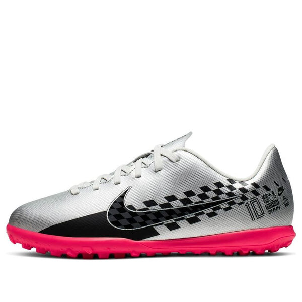 

Кроссовки jr vapor 13 club njr tf turf 'black silver' Nike, черный