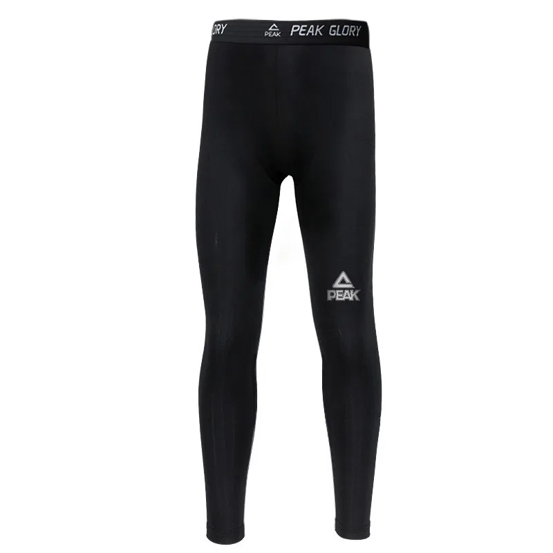 Детские быстросохнущие штаны с флисом PEAK Black Fleece-Lined — фото 3