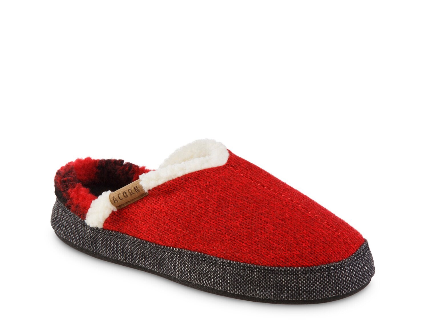 

Тапочки женские Acorn Madison Hoodback, красный