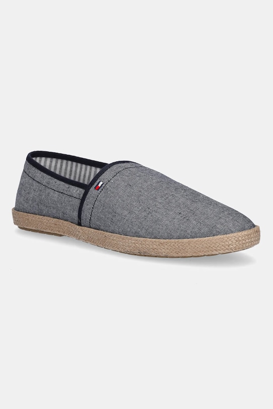 

Эспадрильи Hilfiger из ткани шамбре Tommy Hilfiger, темно-синий