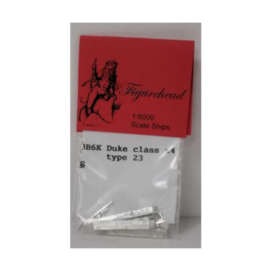 

Тип 23 Дюк Класс 1990 г., Figurehead Ships - WWII Ships - The Royal Navy (1:6000) (Noble Miniatures)