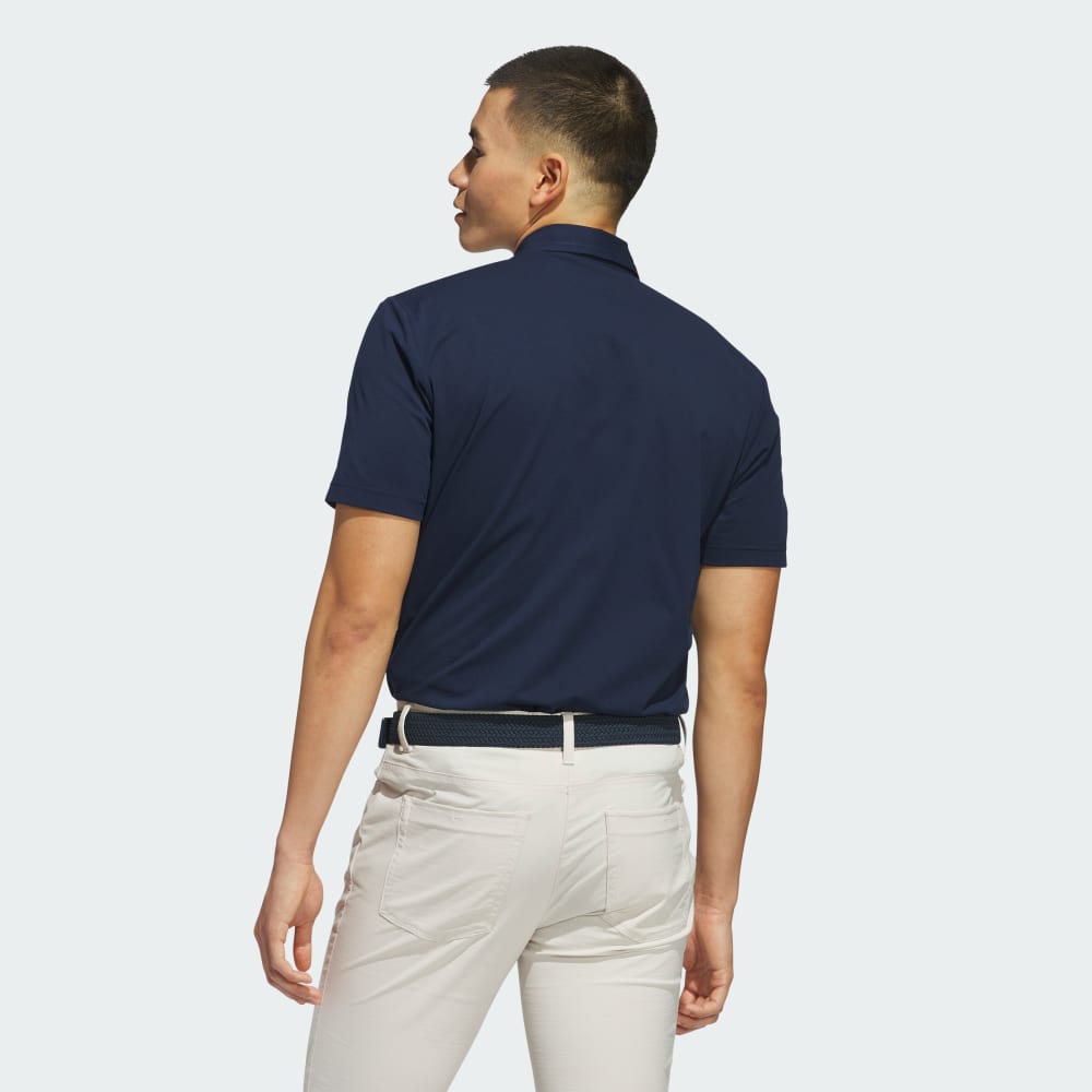 Спортивная футболка Adidas Ultimate365 Twistknit Tour Polo Shirt, цвет Collegiate Navy — фото 2